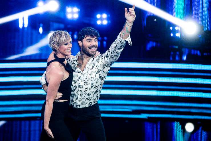 Federica Pellegrini a ballando col suo maestro