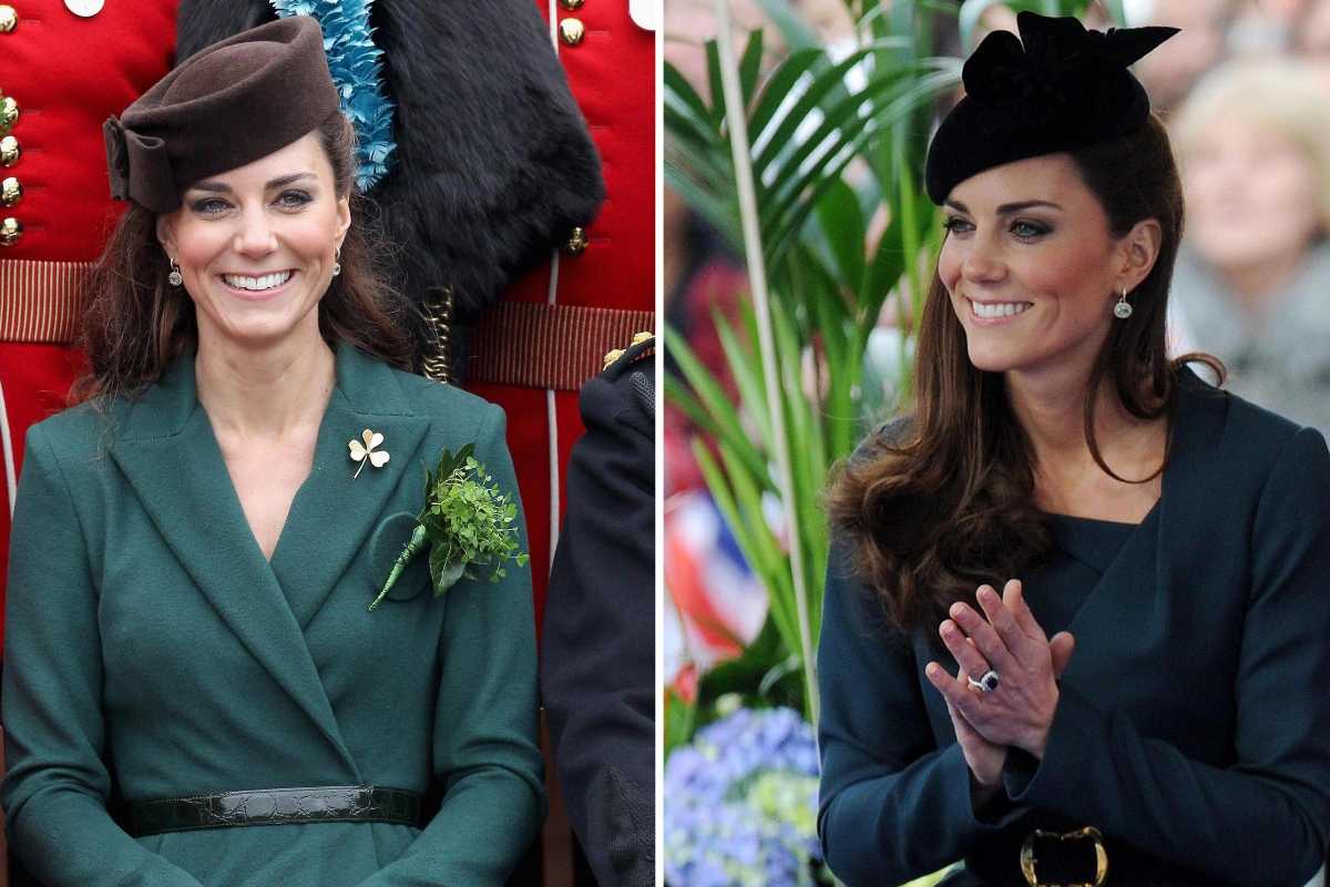 kate middleton in due pose